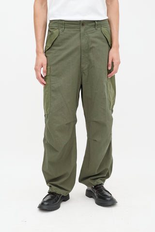 Nanamica Green Cargo Pant