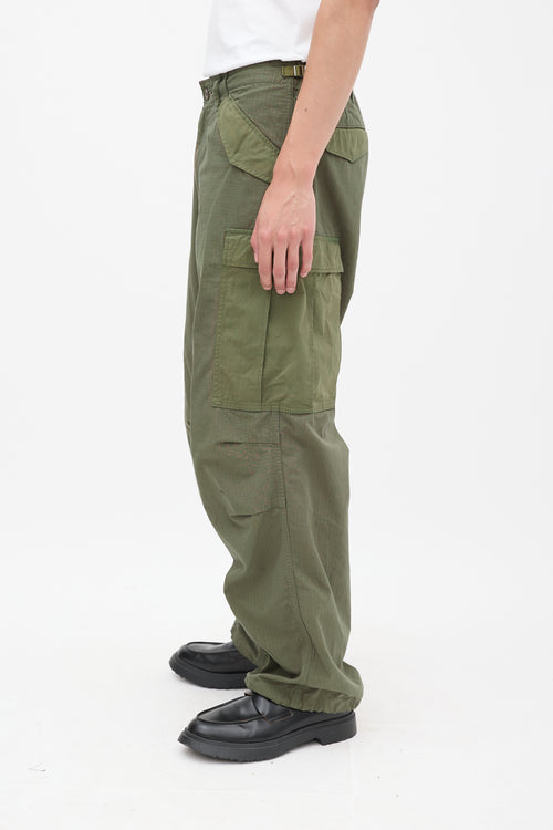 Nanamica Green Cargo Pant