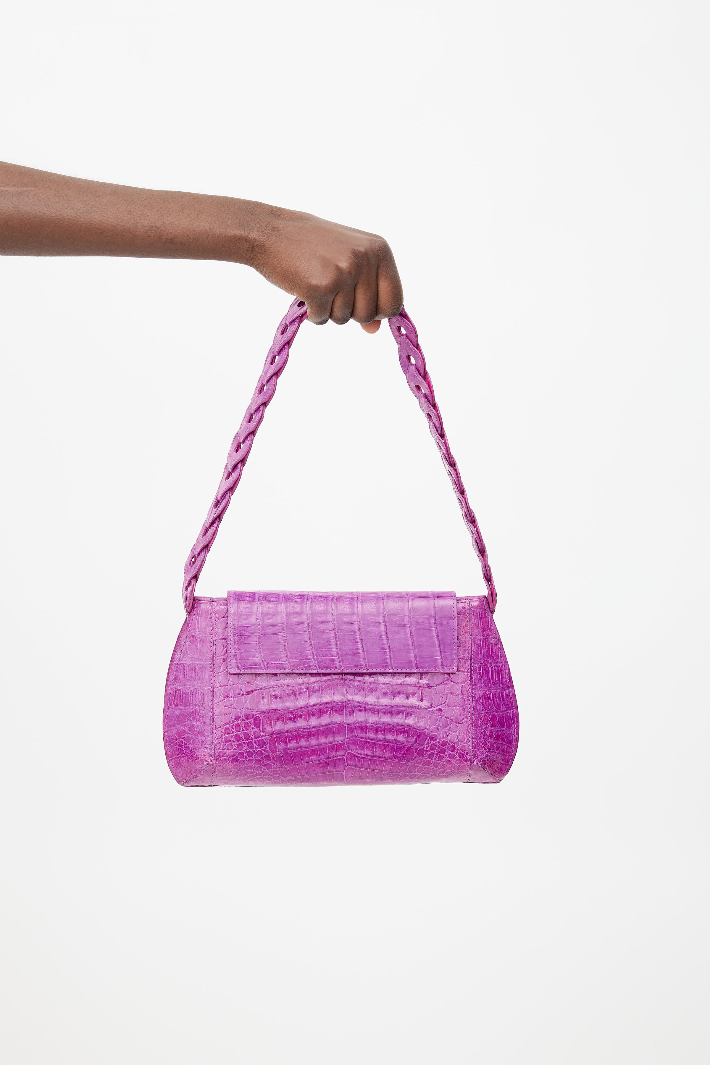 NEW GUESS Women's Mauve Pink Logo Debossed Crossbody Satchel Handbag + Pouch