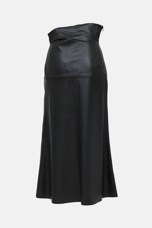 Nanushka Vegan Leather Melody Skirt