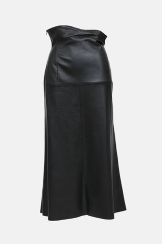 Nanushka Vegan Leather Melody Skirt