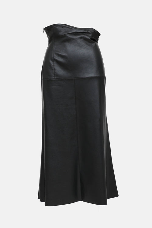 Nanushka Vegan Leather Melody Skirt