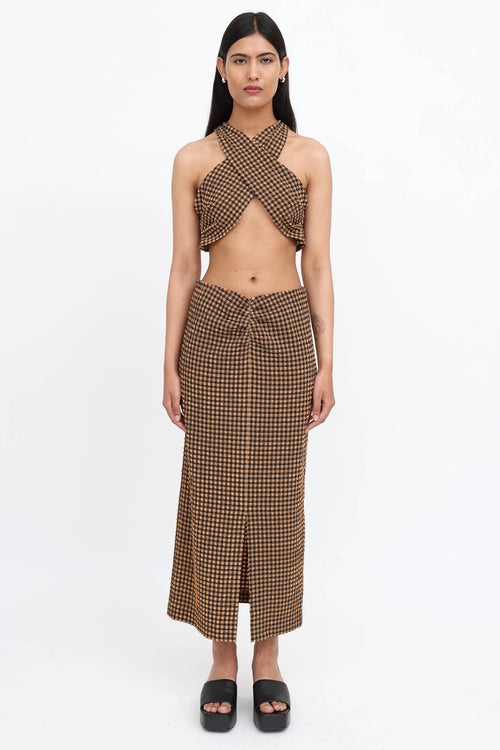 Nanushka Gingham Co-Ord Set
