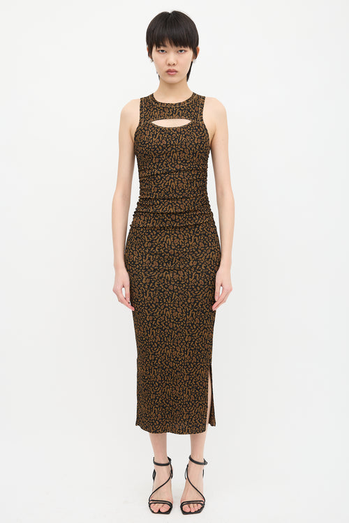 Nanushka Mesh Printed Rilo Dress