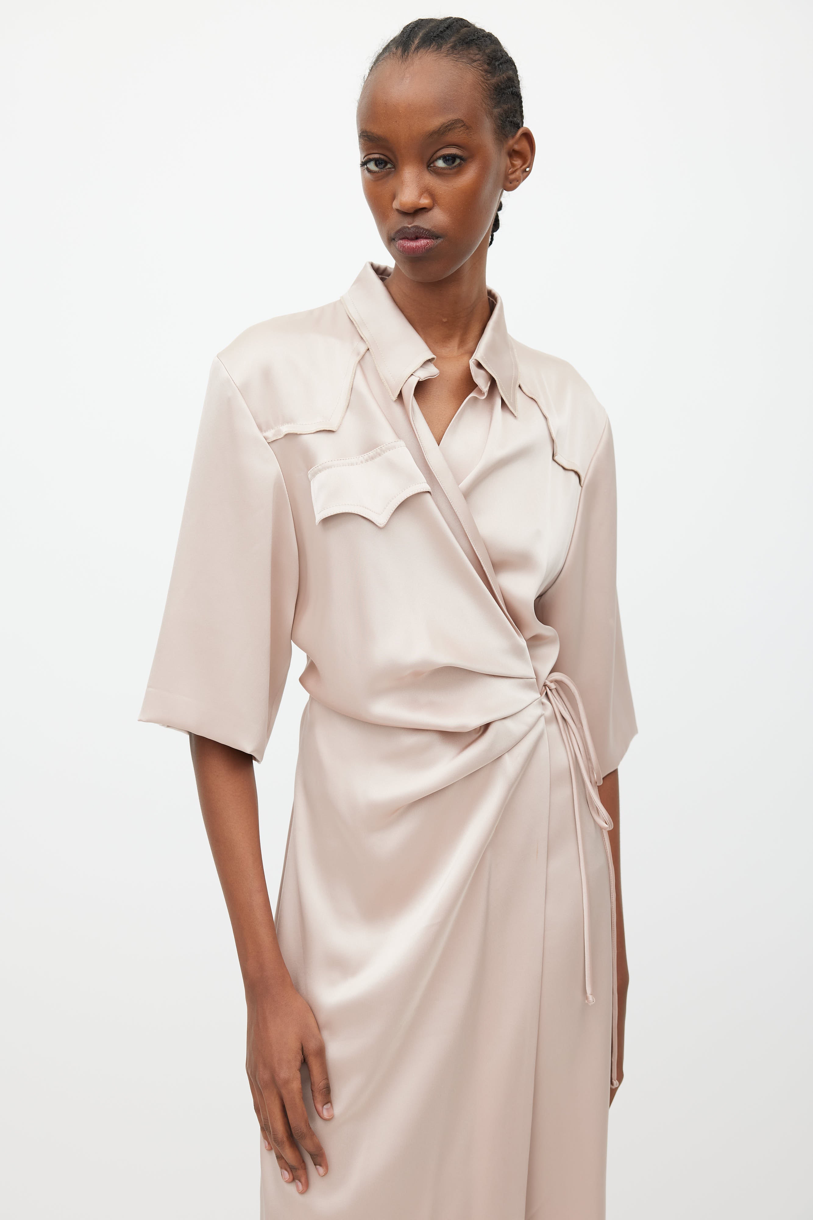 nanushka pink dress Lehua - Dress