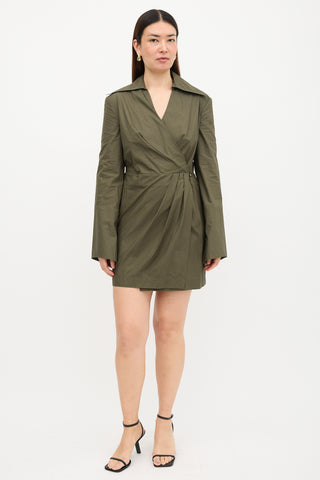 Nanushka Poplin Esma Mini Dress