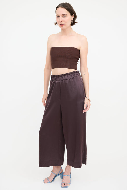 Nanushka Satin Paper Bag Trouser