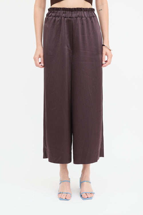 Nanushka Satin Paper Bag Trouser