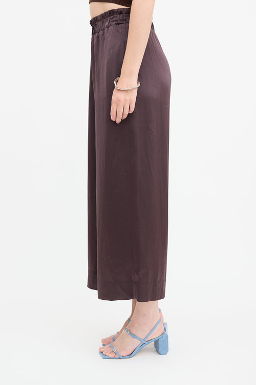 Nanushka Satin Paper Bag Trouser