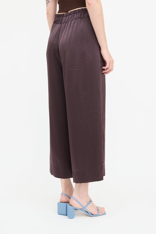 Nanushka Satin Paper Bag Trouser