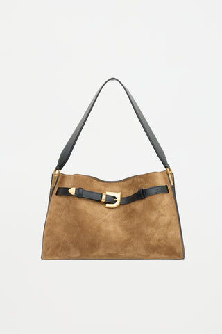 Nanushka Suede Harmonica Bag