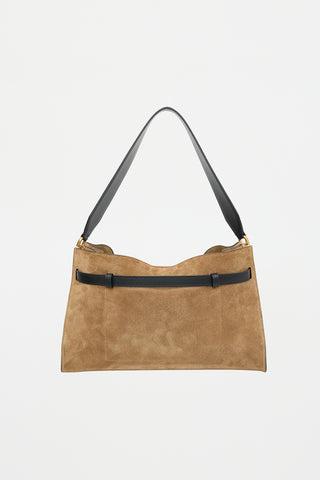 Nanushka Suede Harmonica Bag