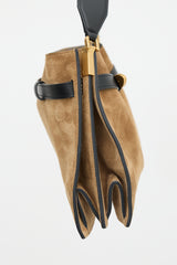 Nanushka Suede Harmonica Bag