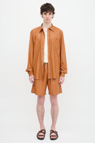 Nanushka Vegan Leather Co-Ord Set