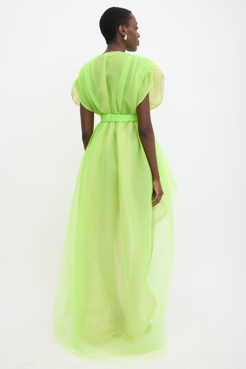 Narces Tulle High Low Dress