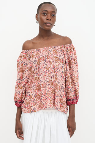 Natalie Martin Floral Blouse