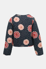 Natalie Martin Floral Quilted Reversible Jacket