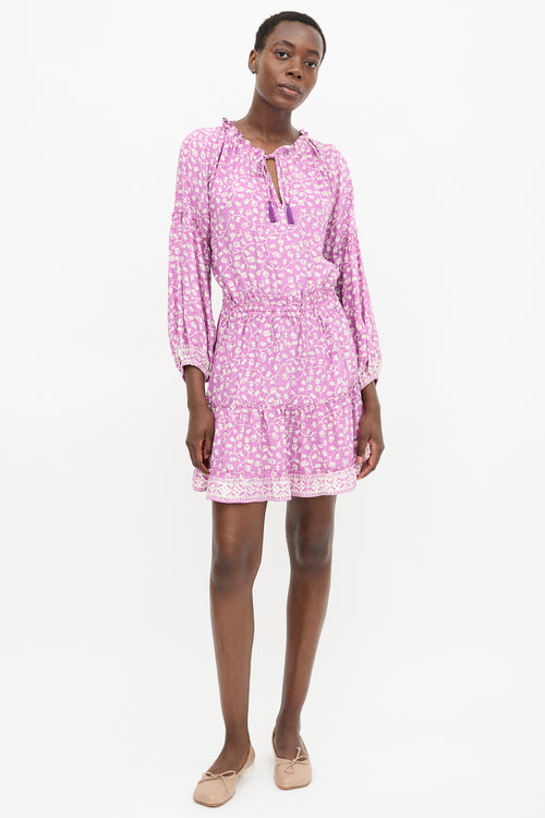 Natalie Martin Silk Printed Maggie Dress