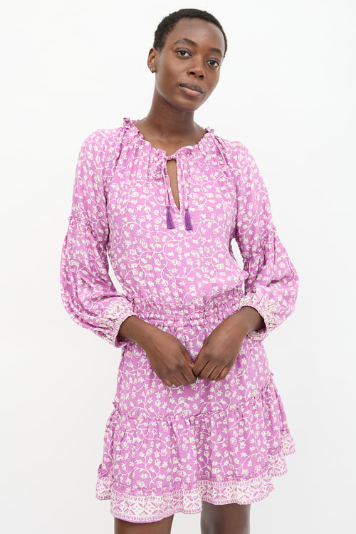 Natalie Martin Silk Printed Maggie Dress