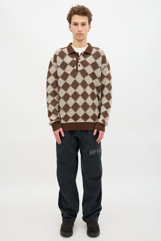 Needles Wool Checker Sweater