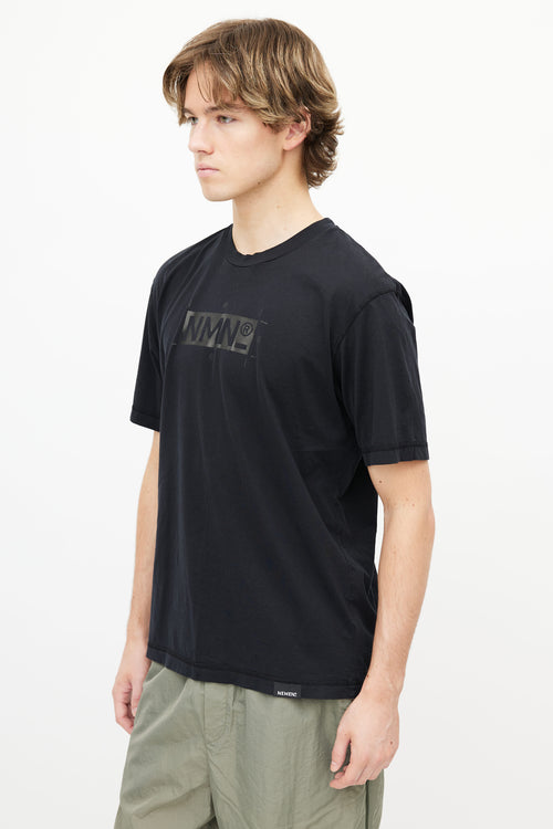 NemeN Black Logo Print T-Shirt