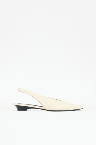 Neous Leather Turus Slingback Flat