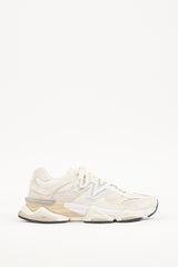 New Balance Beige Suede & Mesh 9060 Sneaker