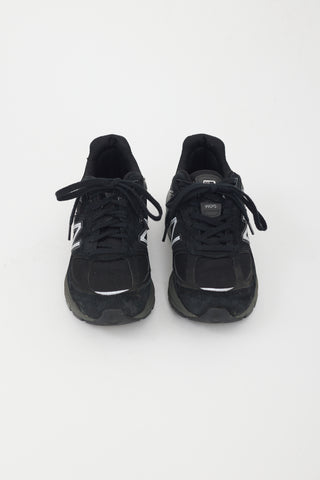New Balance Black & Grey 990 Sneaker