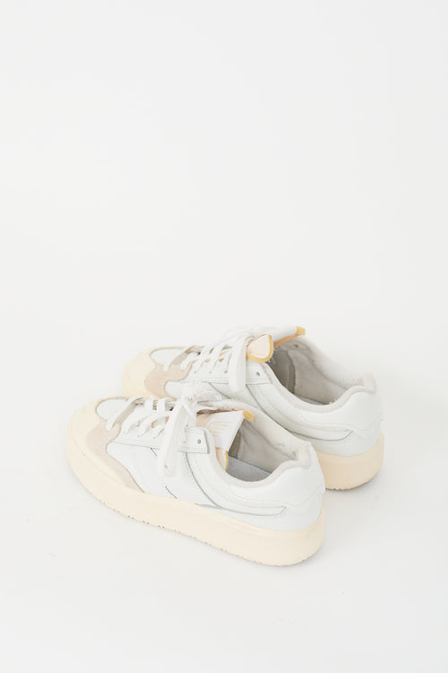 New Balance White & Beige CT302 Sneaker