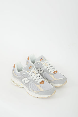 New Balance Grey & Multi 2002R Sneaker