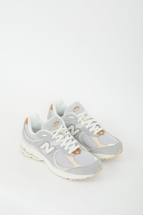 New Balance Grey & Multi 2002R Sneaker