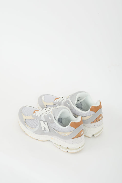 New Balance Grey & Multi 2002R Sneaker