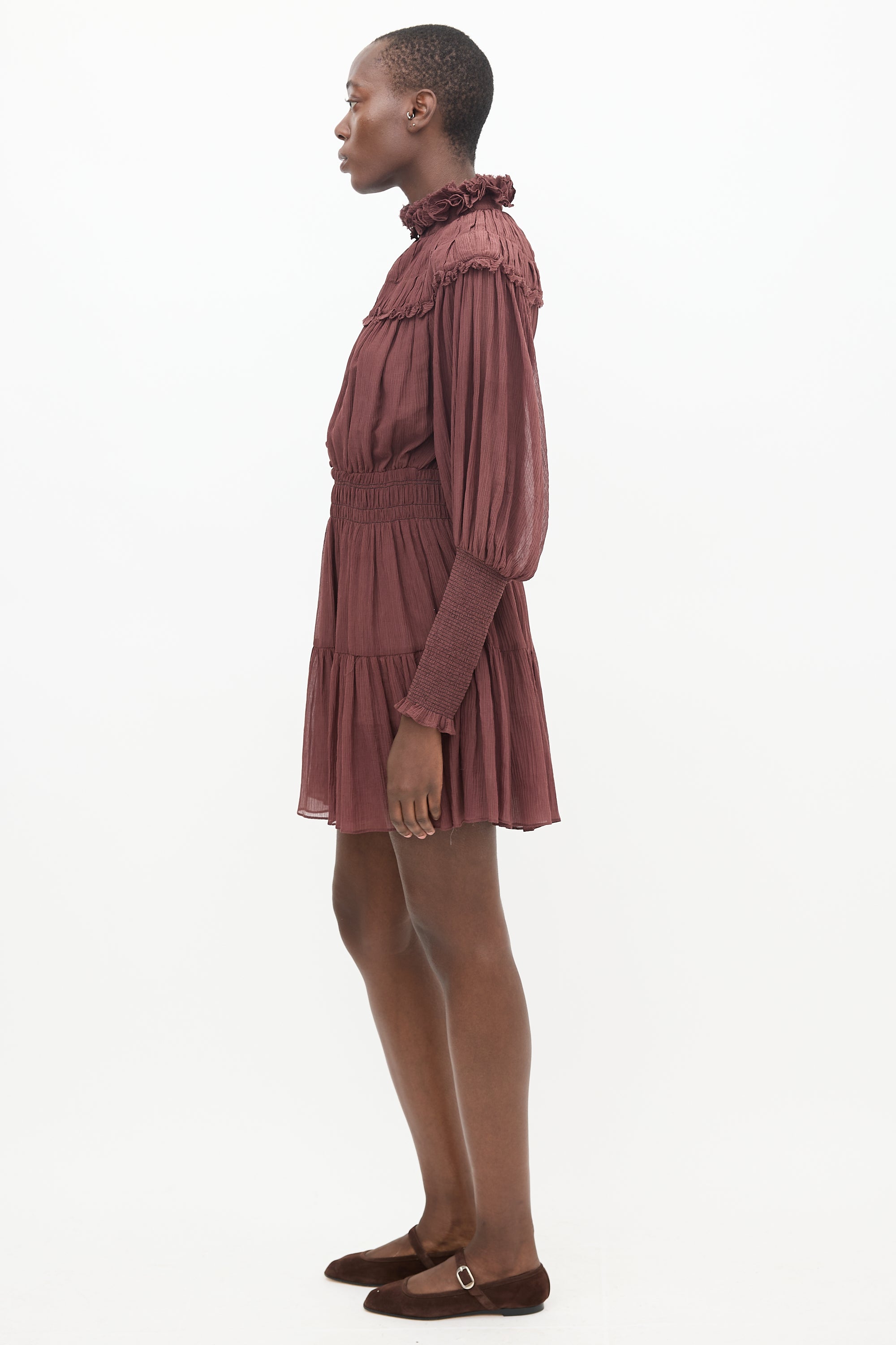 nicholas brown dress Nicholas Tessa Maxi Dress