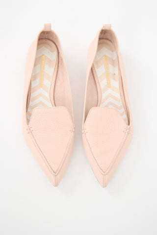 Nicholas Kirkwood Leather Beya Flat