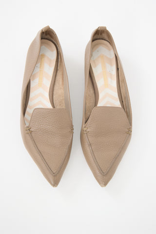 Nicholas Kirkwood Leather Beya Flat