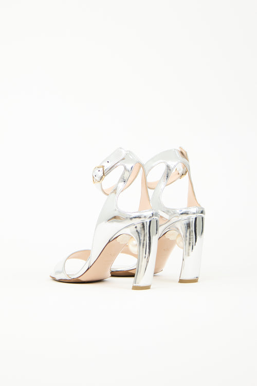 Nicholas Kirkwood Leather Pearl Heel