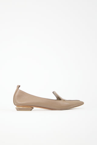Nicholas Kirkwood Leather Beya Flat