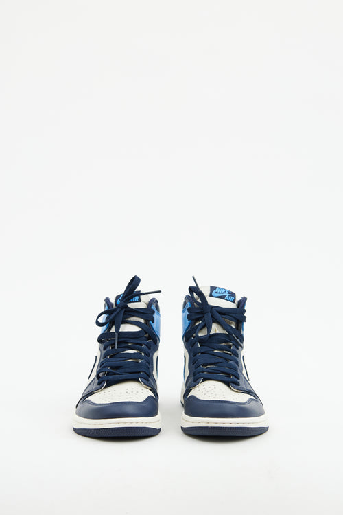 Nike Air Jordan 1 Obsidian Blue Retro High Sneaker