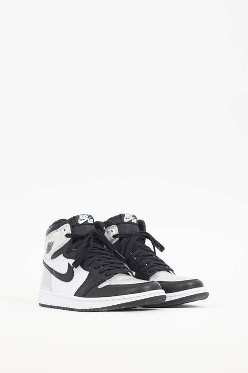 Nike Air Jordan Silver Toe High Sneaker