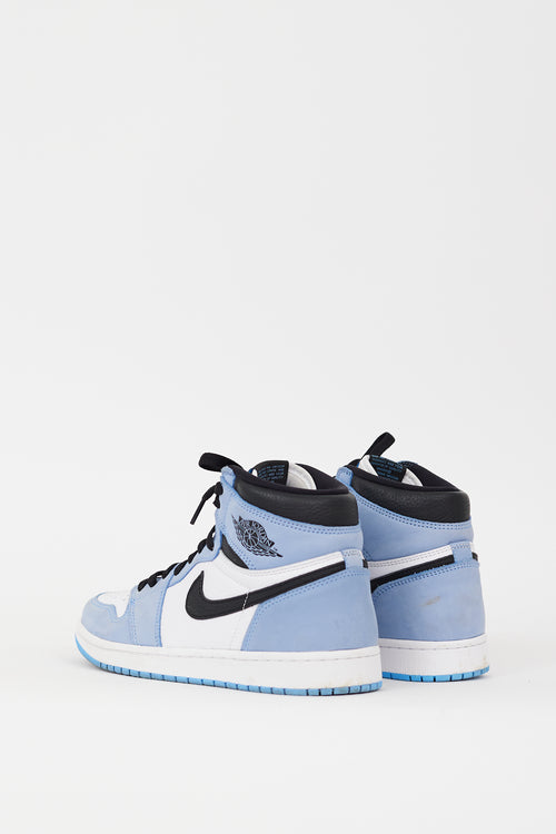 Nike University Blue Air Jordan 1 Retro High Sneaker