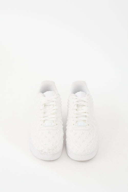 Nike White Independence Day Air Force 1 Low Sneaker