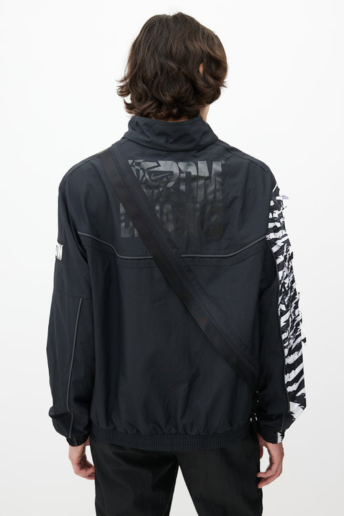Nike x Acronym Black & White Convertible Zip Jacket