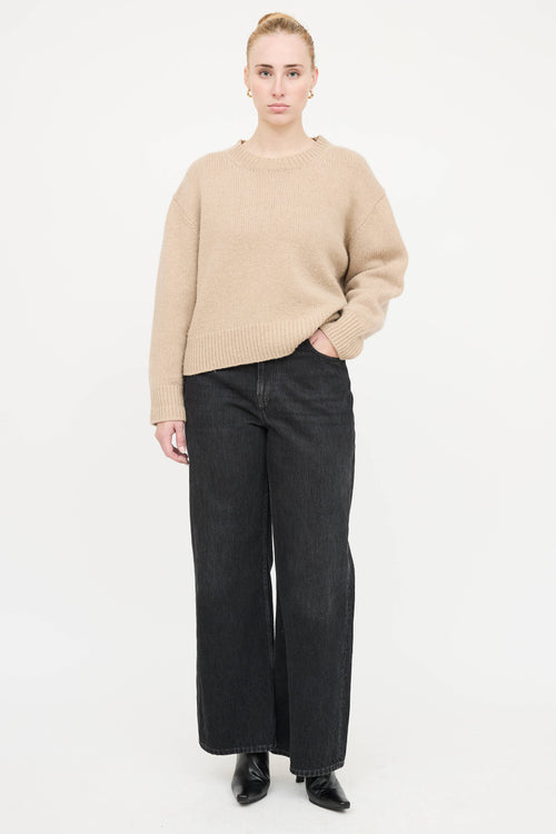 Nili Lotan Lambswool Crewneck Sweater