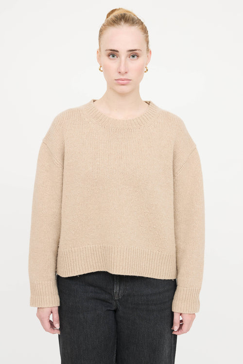 Nili Lotan Lambswool Crewneck Sweater