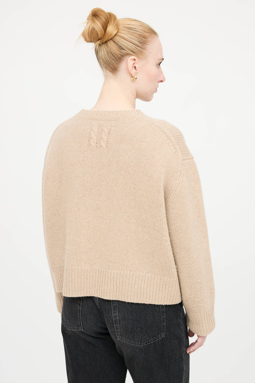 Nili Lotan Lambswool Crewneck Sweater
