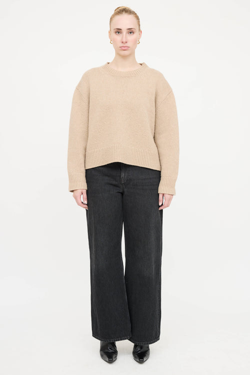 Nili Lotan Lambswool Crewneck Sweater