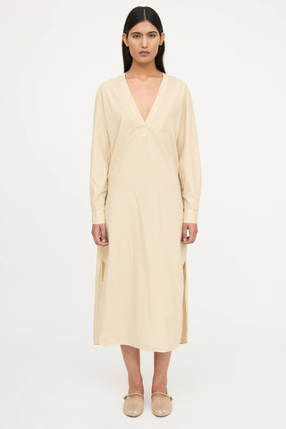 Nili Lotan V-Neck Dress