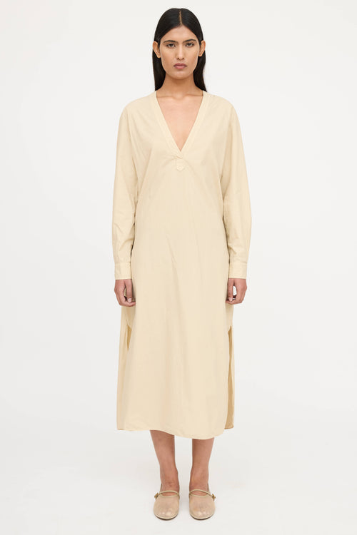 Nili Lotan V-Neck Dress