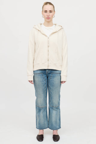 Nili Lotan Callie Zip Up Hoodie