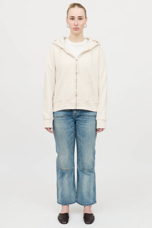 Nili Lotan Callie Zip Up Hoodie